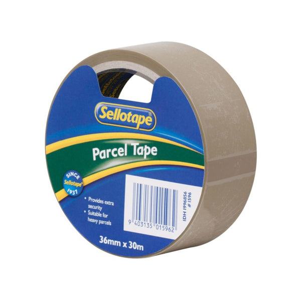 Sellotape 1596 Pack Tape Brown 36x30m