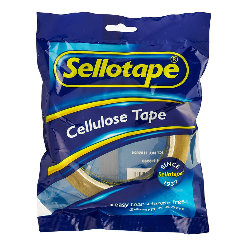 sellotape 1105 cellulose CLEAR tape size 66M