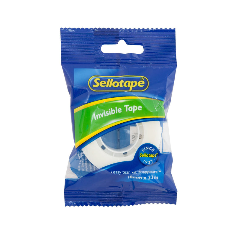 Sellotape B1310 Invisible 18mmx33m
