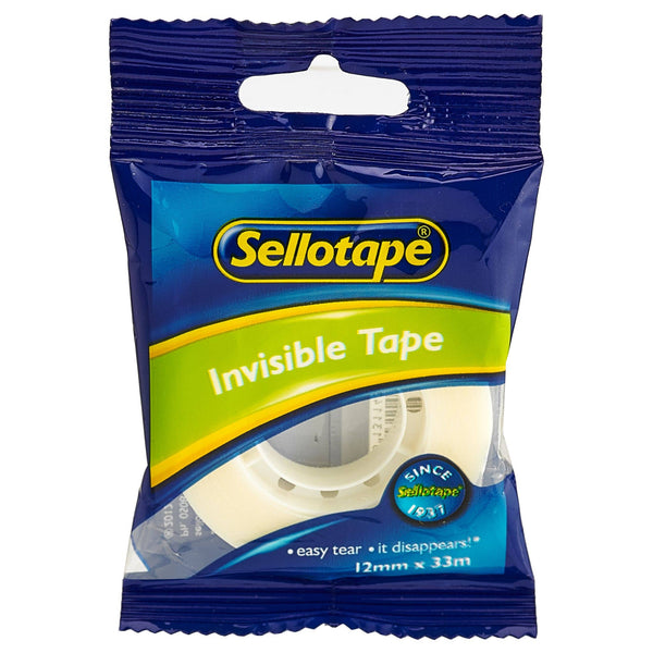 Sellotape B1310 Invisible 12mmx33m