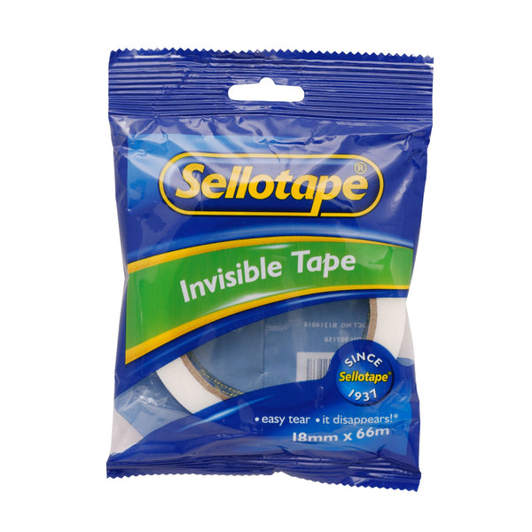 Sellotape B1314 Invisible 18mmx66m