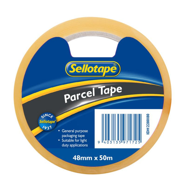 Sellotape Economy Parcel Tape 48mm X 50m Clear