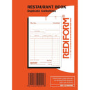 REDIFORM BOOK RESTAURANT R/RESTBK DUPLICATE 50LEAF