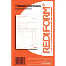 Rediform Book Purchase Order R/purchbook Duplicate 50 Leaf