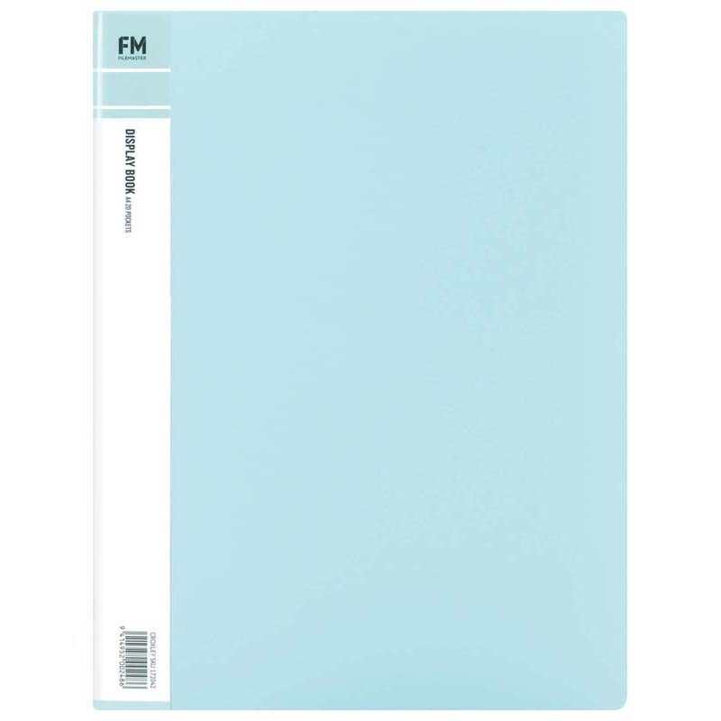 fm display book vivid size a4 20 pocket polypropylene
