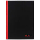 milford notebook indexed RED & BLACK 100 leaf