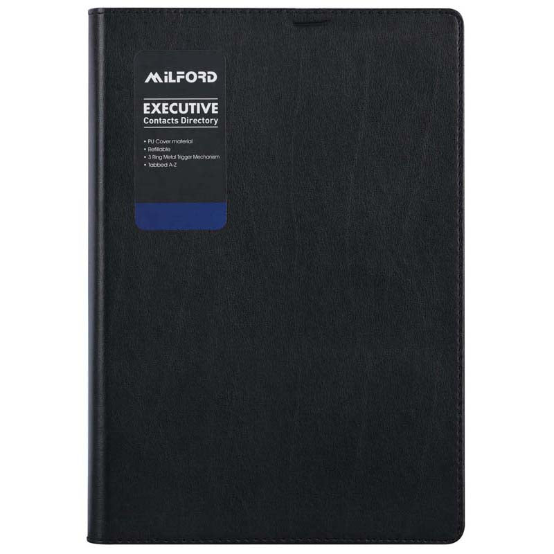 Milford Executive Contacts Directory 3 Ring 240 X 165mm