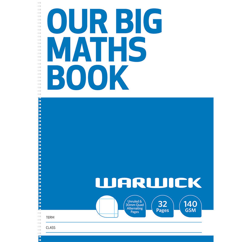warwick our big maths modelling book 30MM quad 32 page