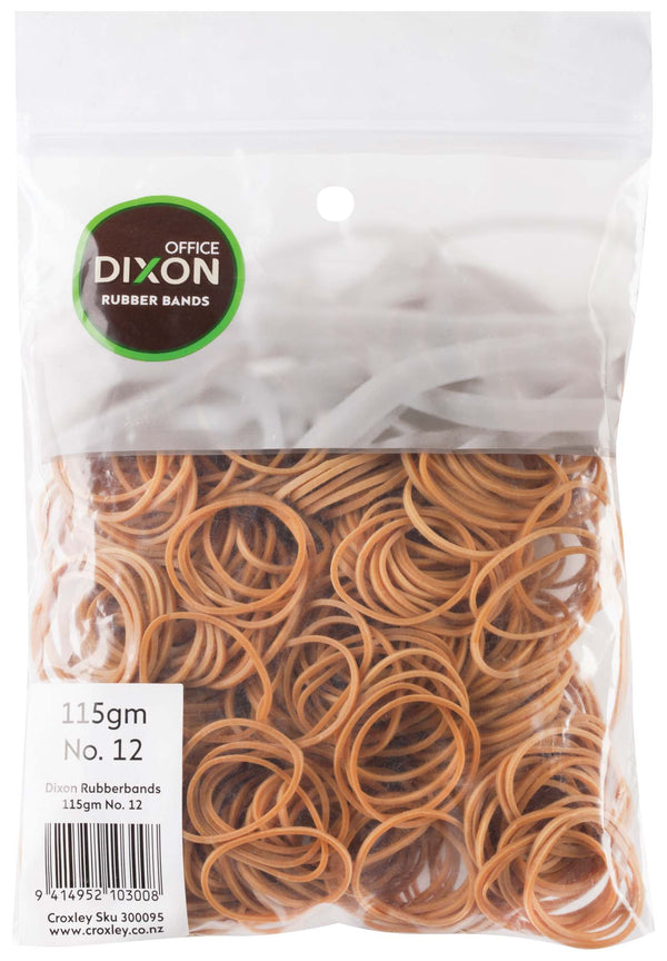 dixon rubber bands 115gm size#size_12