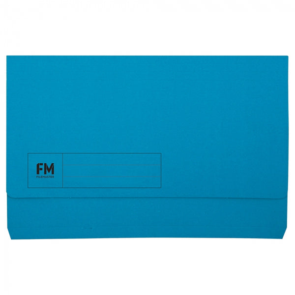 fm document wallet manilla size foolscap#colour_BLUE