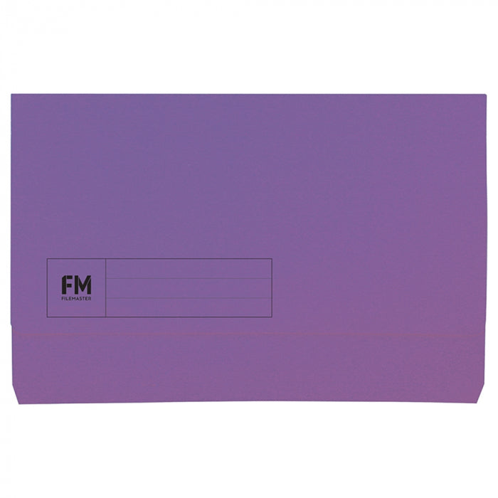 fm document wallet manilla size foolscap