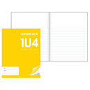 warwick exercise book 1u4 24 leaf ruled 2/3 unruled 1/3 230x180MM