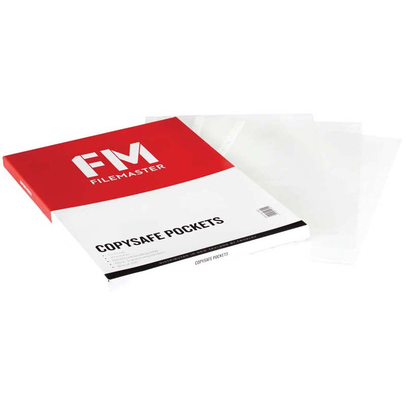 FM Pocket Copysafe Foolscap Box Of 100