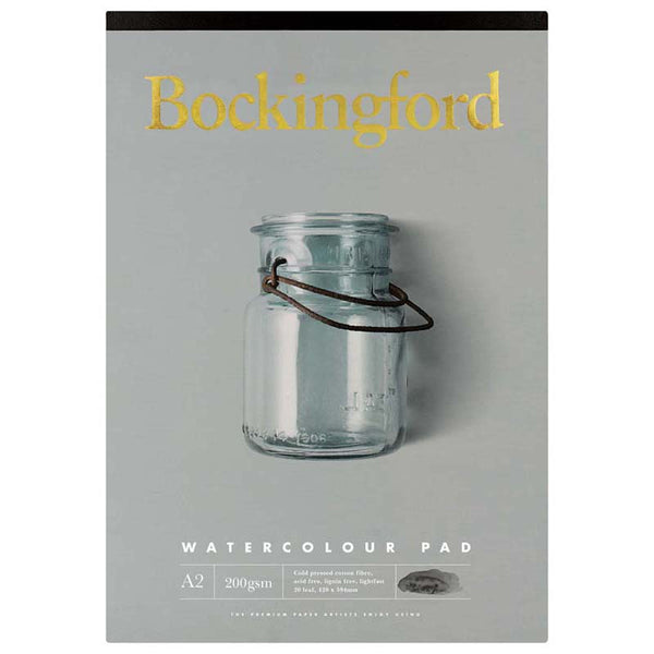 Bockingford Pad Watercolour 200gsm 20 Leaf#size_A2