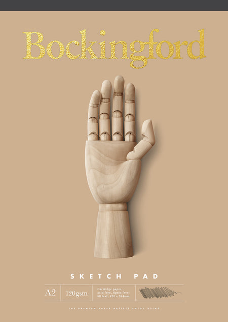 Bockingford Pad Sketch 120gsm 60 Leaf#size_A2