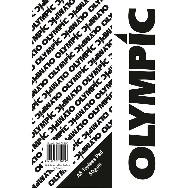 olympic topless pad 100 leaf 50gsm