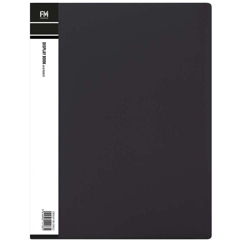 fm display book size a4 10 pocket polypropylene