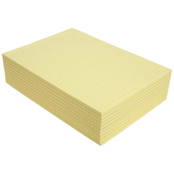olympic topless pad a4 100 leaf 80gsm#colour_YELLOW