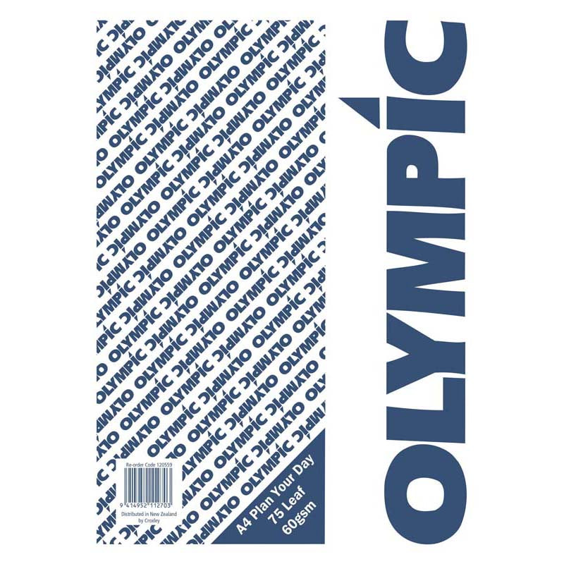 olympic pad plan your day 75 leaf 60gsm