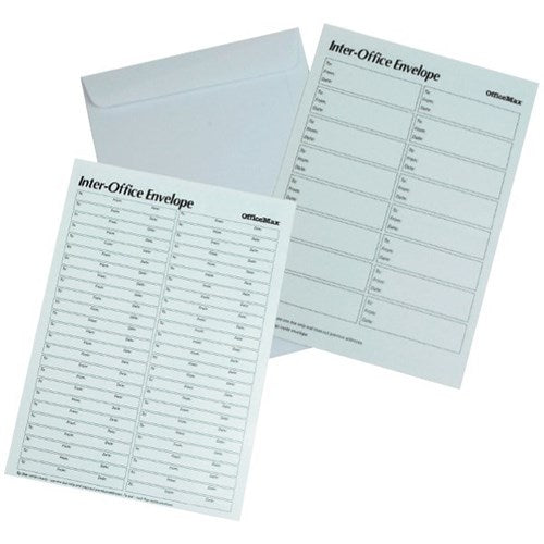 croxley e35 WHITE inter office envelope box of 250
