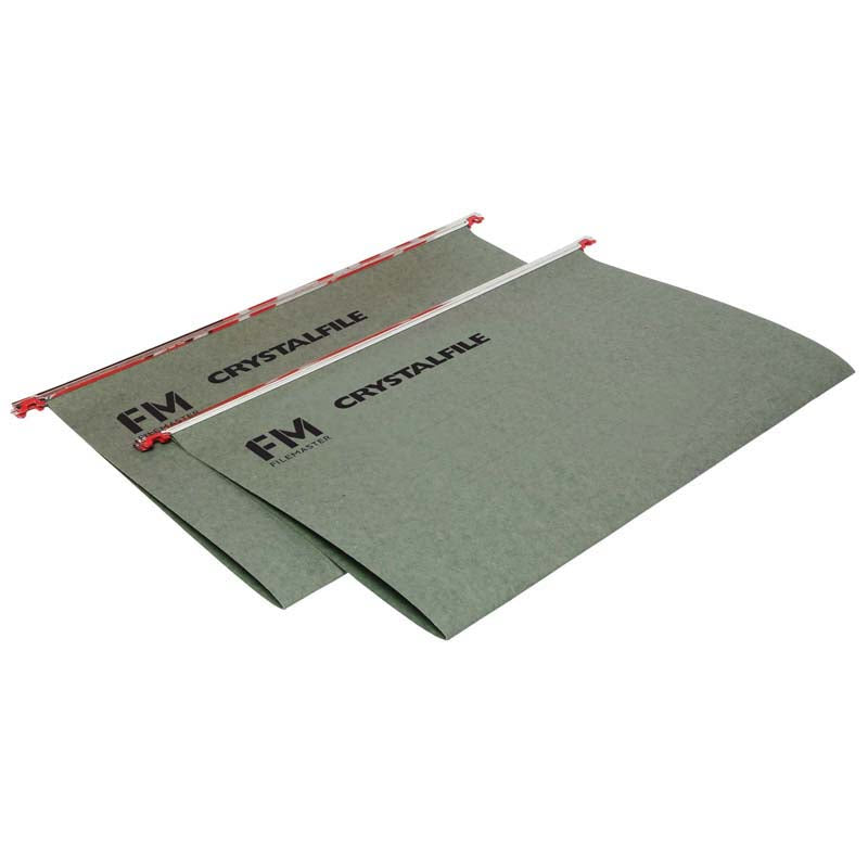 fm file suspension crystalfile GREEN box of 50 a4
