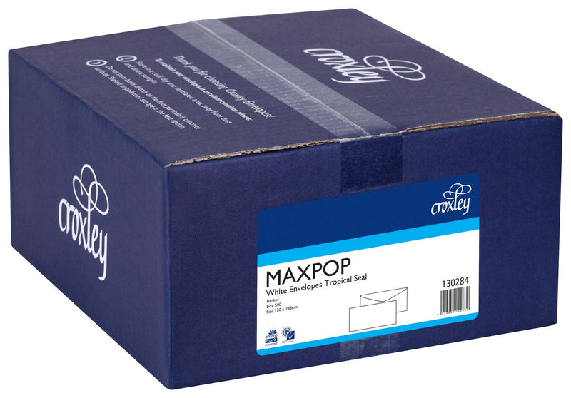 croxley envelope maxpop tropical seal box of 500