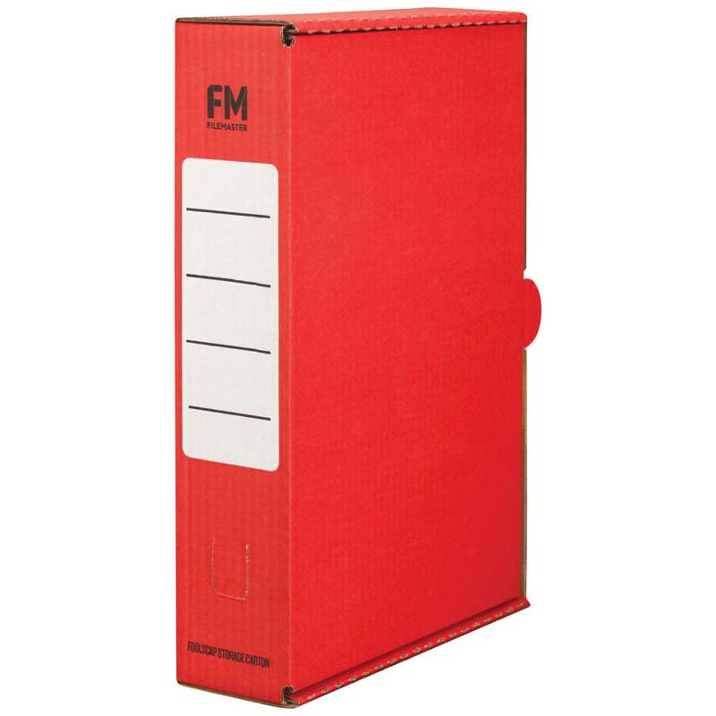 fm storage carton size foolscap cardboard