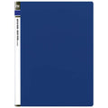 fm display book insert cover 40 pocket size a4 polypropylene#colour_BLUE