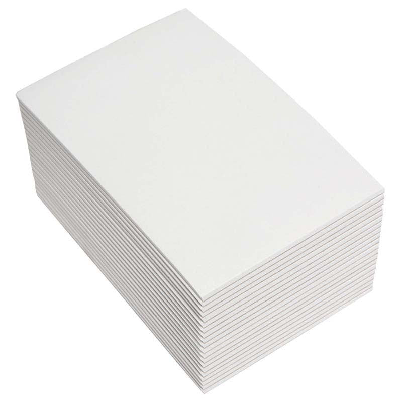 croxley pad scribbler WHITE bank 50 leaf