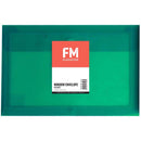 fm window envelope reusable size foolscap polypropylene