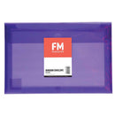 fm window envelope reusable size foolscap polypropylene