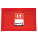 fm window envelope reusable size foolscap polypropylene