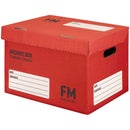 fm box archive sTANdard strength size 384MM x 284MM x 262MM (inside measure)