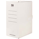 fm storage carton WHITE cardboard