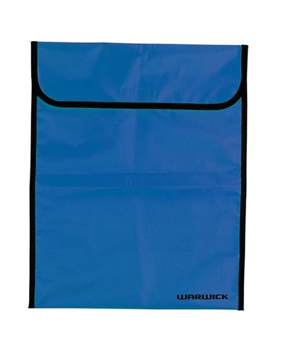 warwick homework bag FLUORO LARGE velcro#colour_FLUORO BLUE