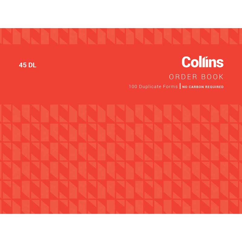 Collins Goods Order Book 45dl Duplicate No Carbon Required