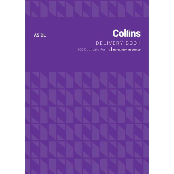 Collins Goods Delivery Book A5dl Duplicate No Carbon Required