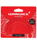 warwick protractor 10cm 180  degrees