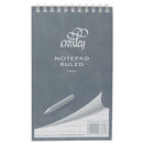 Croxley Notebook Pocket Top Opening 76x111mm Blue Cover 50 Leaf