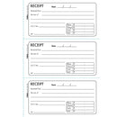 collins cash receipt a5/50 3dl duplicate no carbon requiRED
