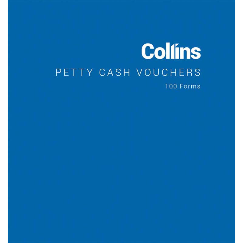 collins pad petty cash voucher size 80MM x 85MM 100 leaf