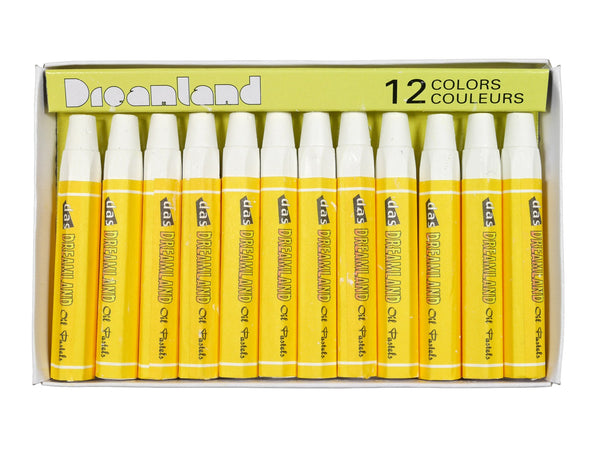 Das Dreamland Oil Art Pastels Pack Of 12#colour_white