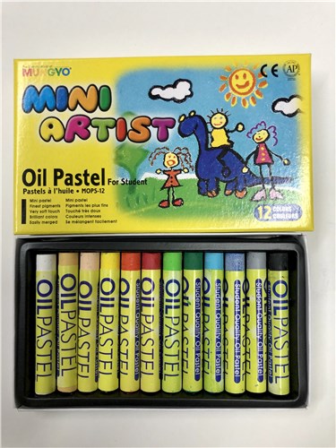 Mungyo Mini Artist Gallery Oil Art Pastels Set Of 12