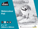 Das Watercolour Pad (Wrybill) 12 Sheet