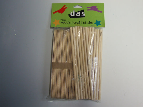 das construction sticks plain pack of 70