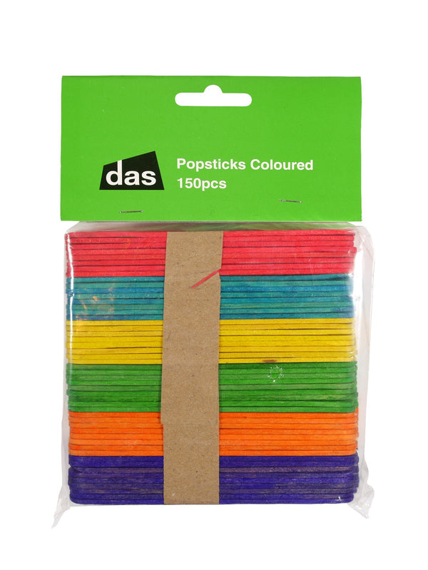 Das Popsticks Coloured#pack size_PACK OF 150