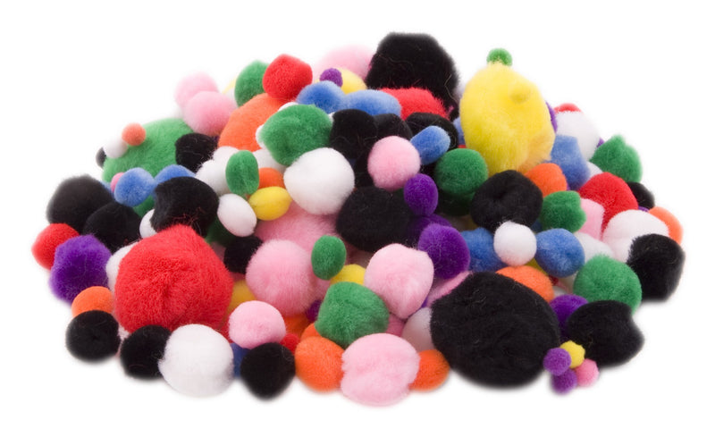 Das Pom Poms Assorted Colour & Size