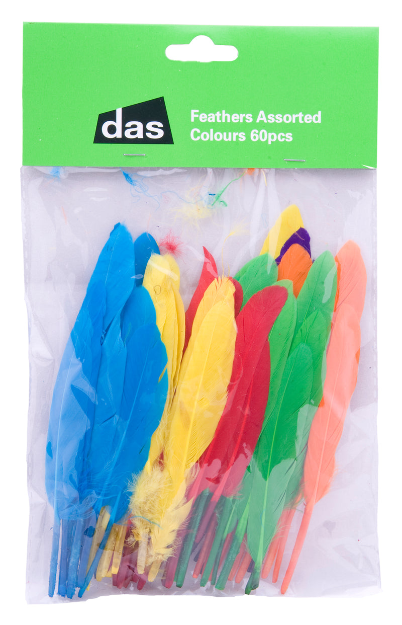 Das Feathers Assorted Colours