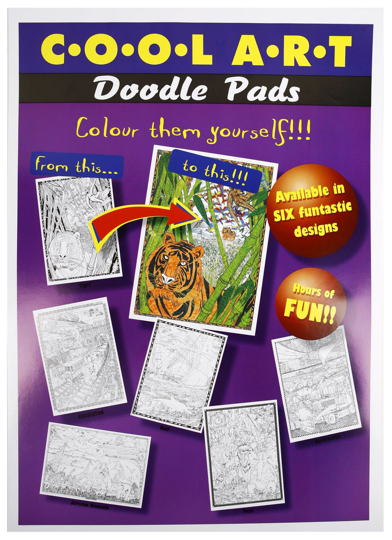 Cool Art Doodle Pad A2