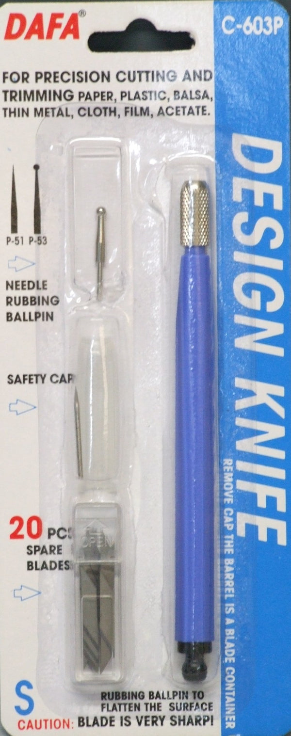dafa c-603p pen knife with blade needle & ball